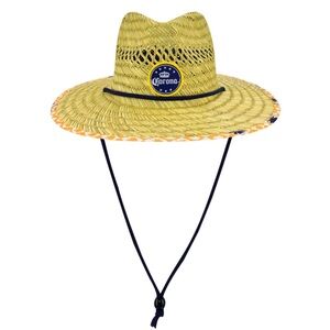 💜Corona Men's Lifeguard Beach Hat, Microfiber & Polyester Underbrim Lining, OSFM